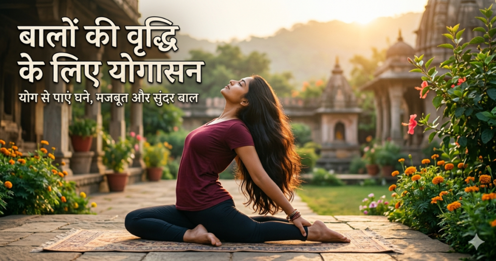 बालों की वृद्धि के लिए योगासन yoga asanas for hair growth