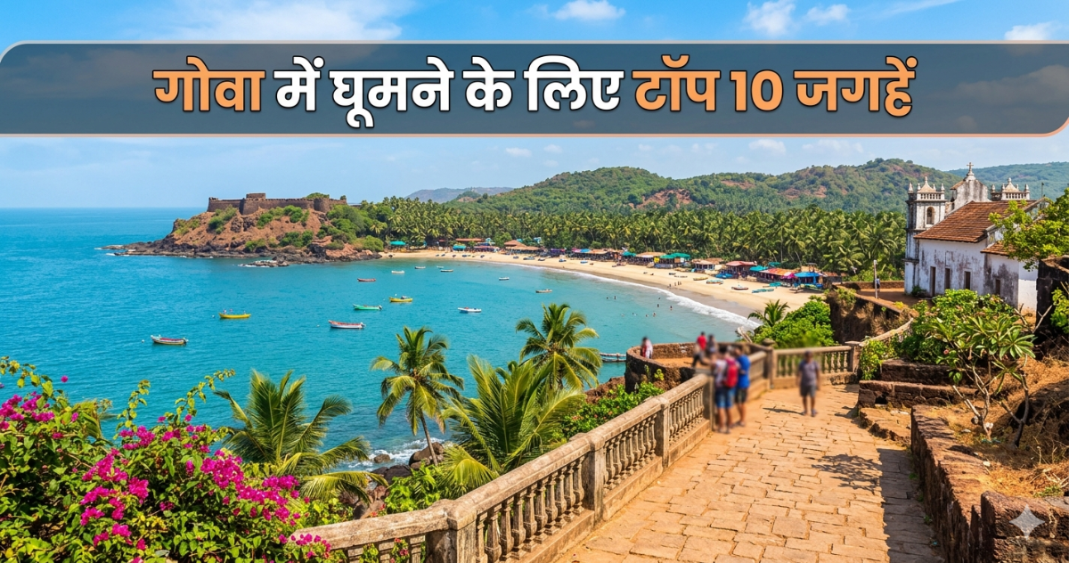Top 10 Places to Visit in Goa | टॉप 10 जगहें जो आपकी ट्रिप को बना देंगी यादगार