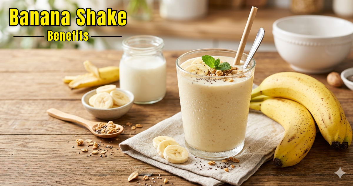 banana shake benefits